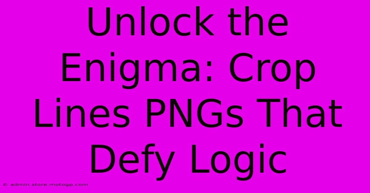 Unlock The Enigma: Crop Lines PNGs That Defy Logic