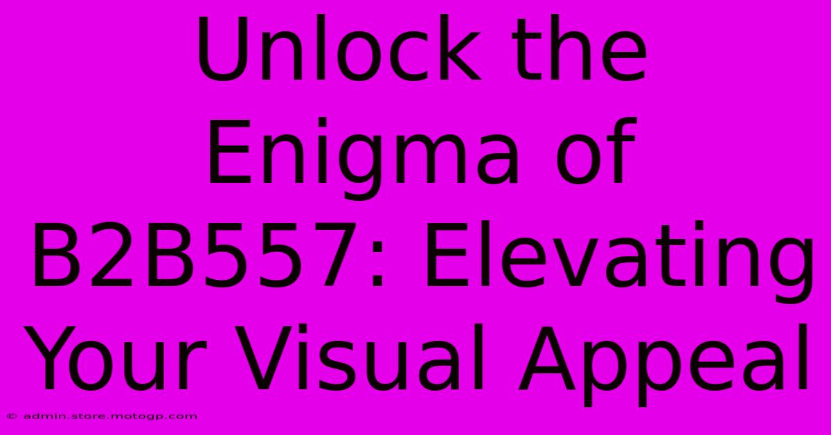 Unlock The Enigma Of B2B557: Elevating Your Visual Appeal