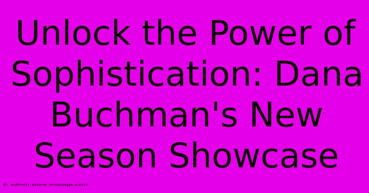 Unlock The Power Of Sophistication: Dana Buchman's New Season Showcase