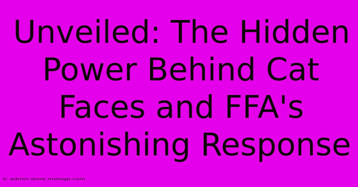 Unveiled: The Hidden Power Behind Cat Faces And FFA's Astonishing Response