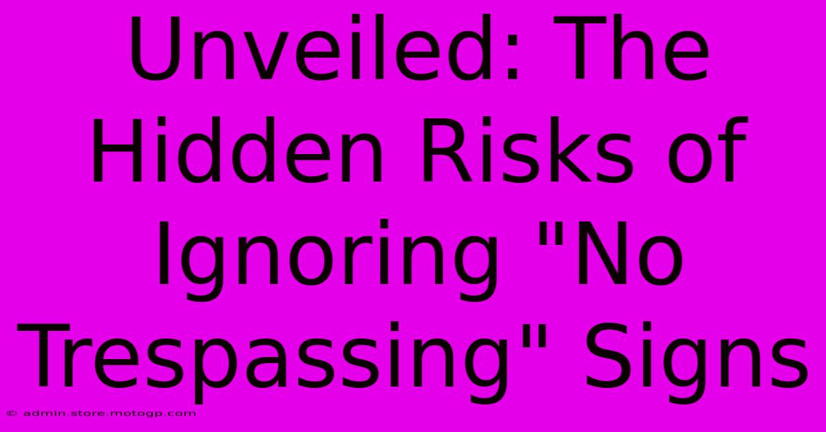 Unveiled: The Hidden Risks Of Ignoring 