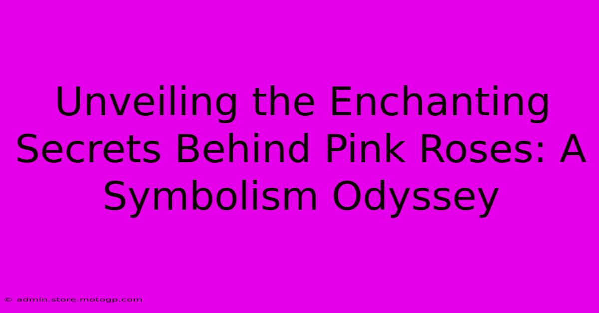 Unveiling The Enchanting Secrets Behind Pink Roses: A Symbolism Odyssey