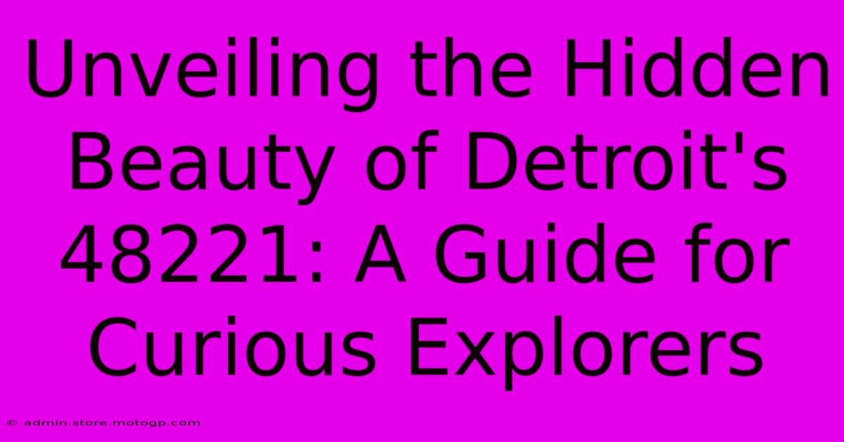 Unveiling The Hidden Beauty Of Detroit's 48221: A Guide For Curious Explorers